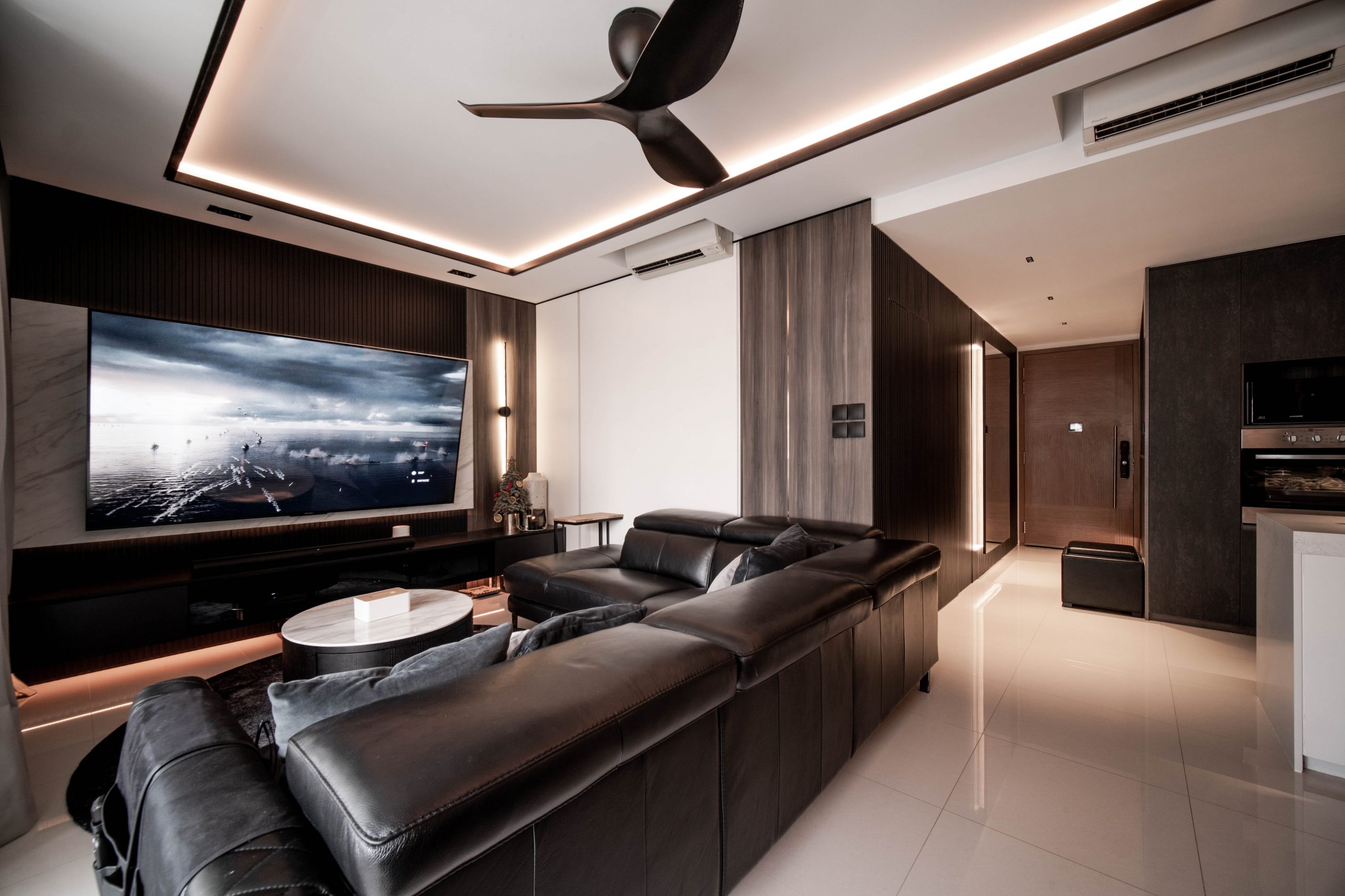 Radio DJ Vernon’s Dream Home: Modern Lux Condominium Design