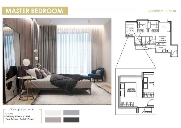 Royal Green Condominium Interior Design in Singapore