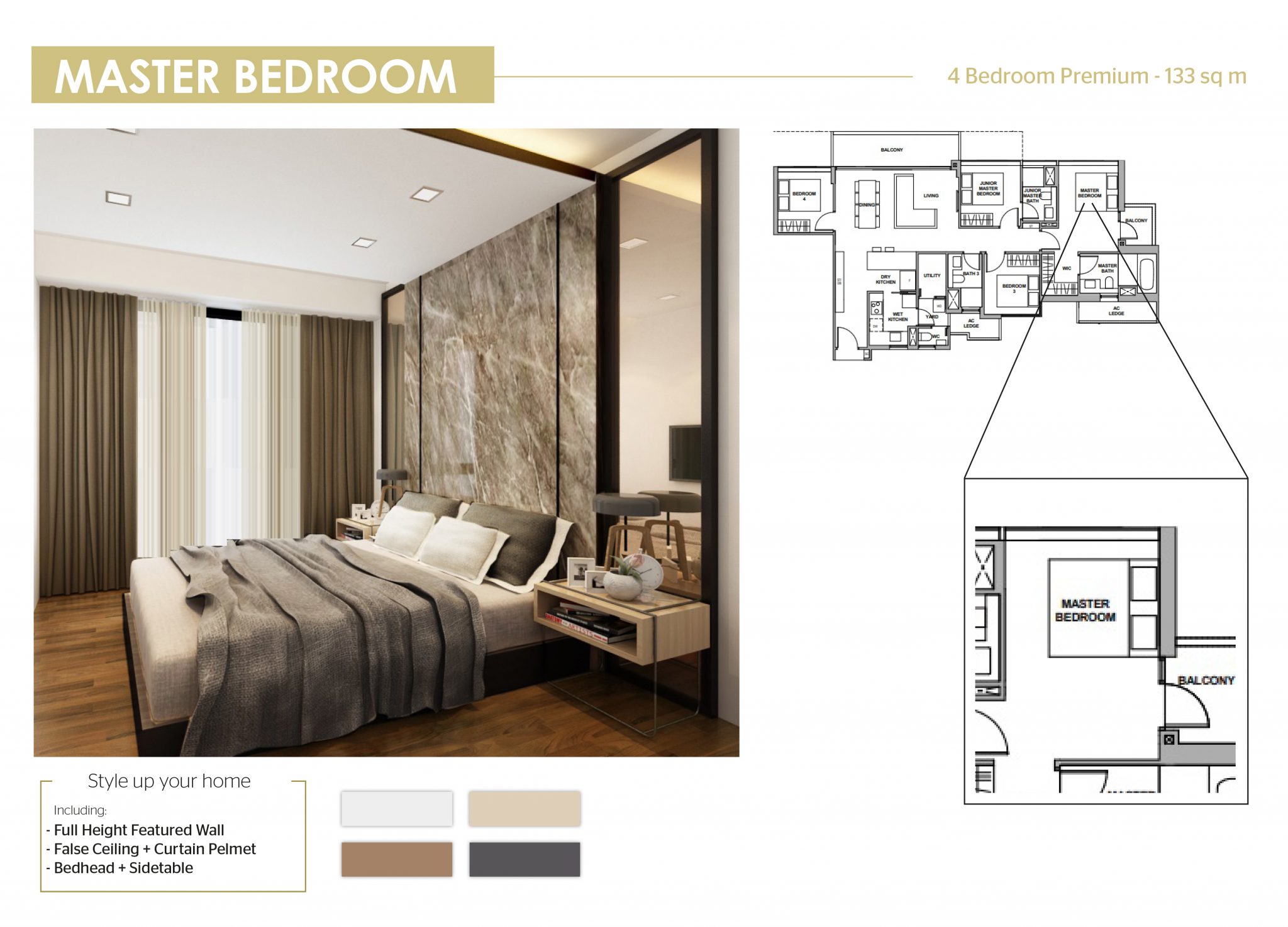 Royal Green Condominium Interior Design in Singapore